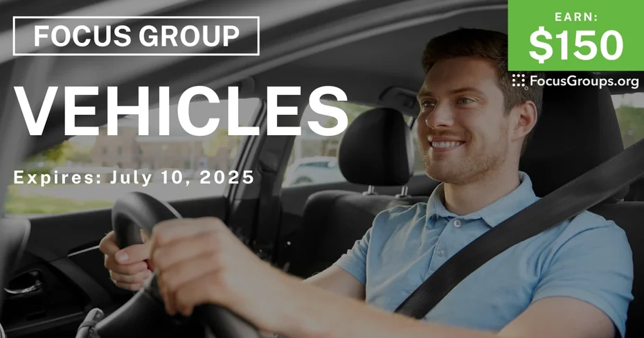 Focus Group in Rochester on Vehicles