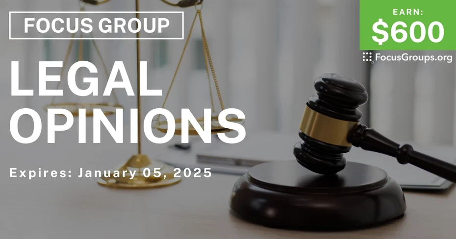 Focus Group in Rhode Island on Legal Opinions