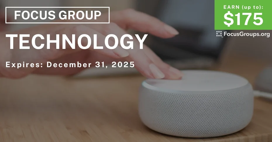 Focus Group in SF on Technology