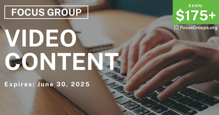 Focus Group in Chicago on Video Content