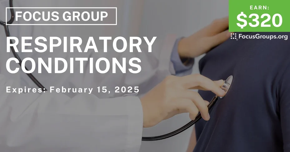 Focus Group in Tampa on Respiratory Conditions