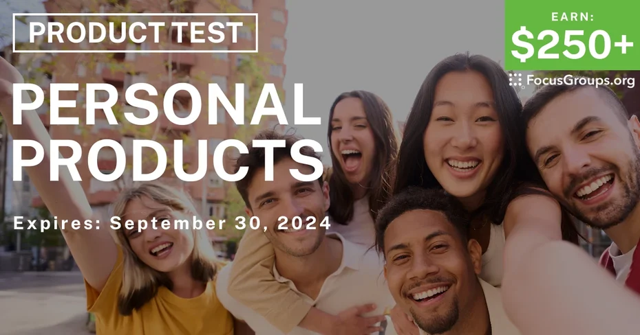 Product Test on Personal Products