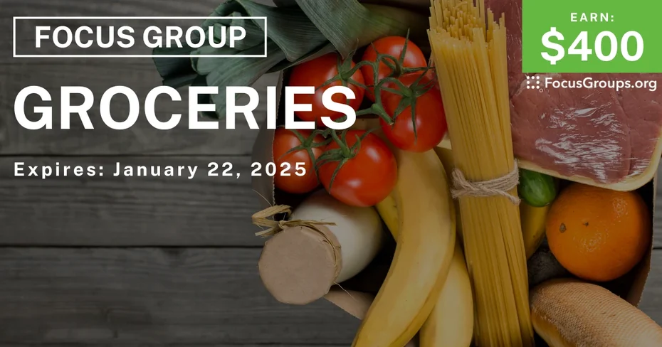 Focus Group on Groceries
