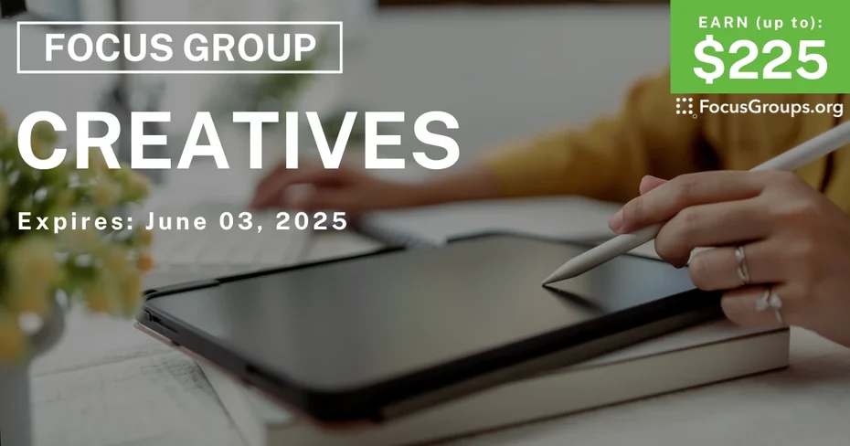 Focus Group for Creatives