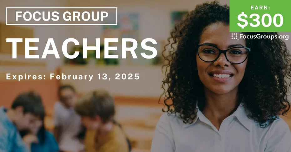 Focus Group for Teachers