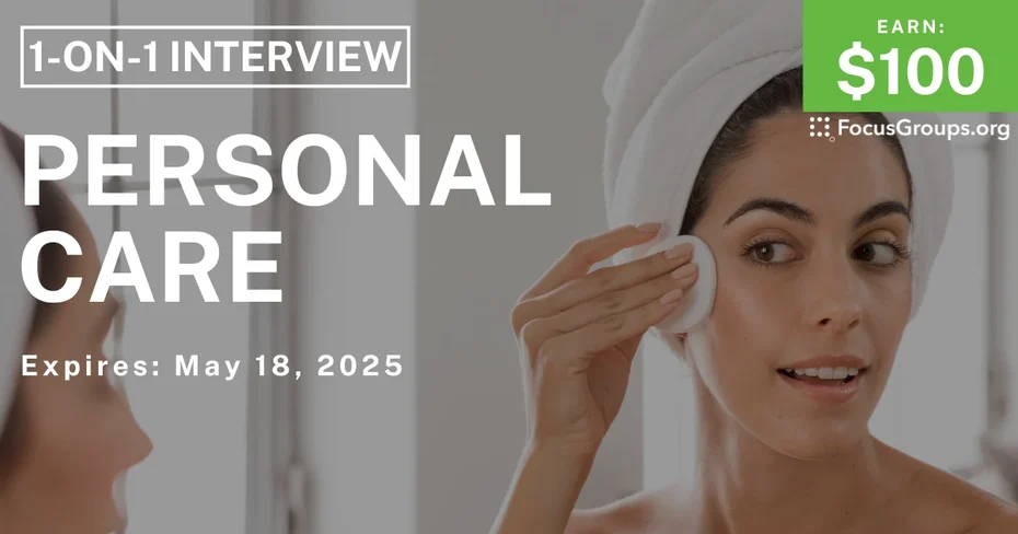 Research Study on Personal Care