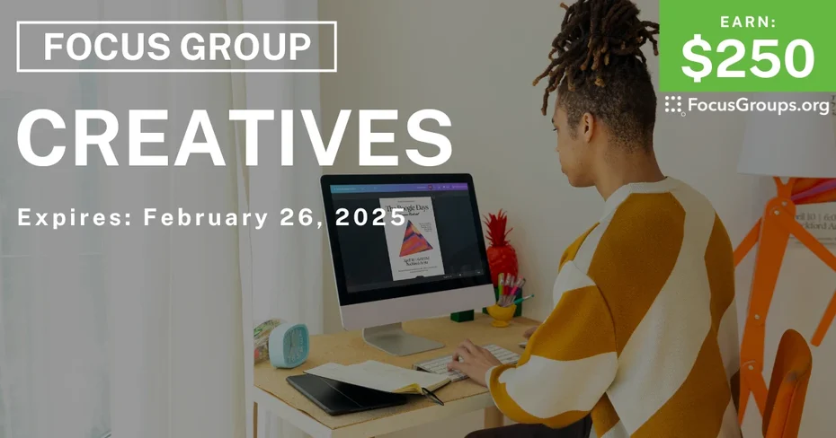 Focus Group for Creatives