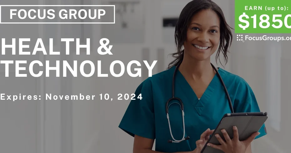 Focus Group in SF on Health & Technology