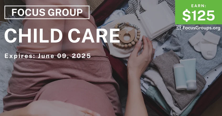 Focus Group for Moms in Denver on Child Care