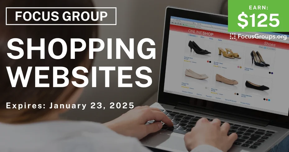 Focus Group in Chicago on Shopping Websites