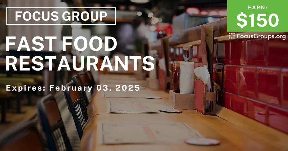 Focus Group in Dallas on Fast Food Restaurants