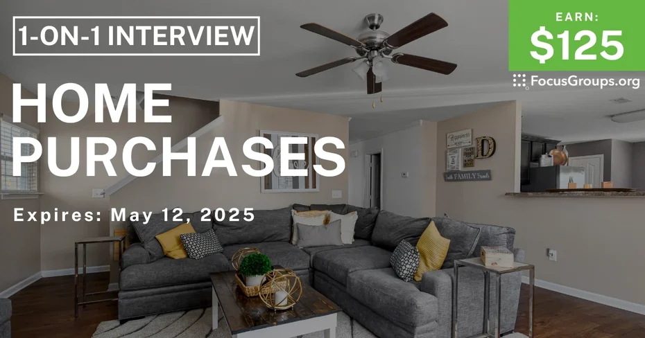 Research Study on Home Purchases