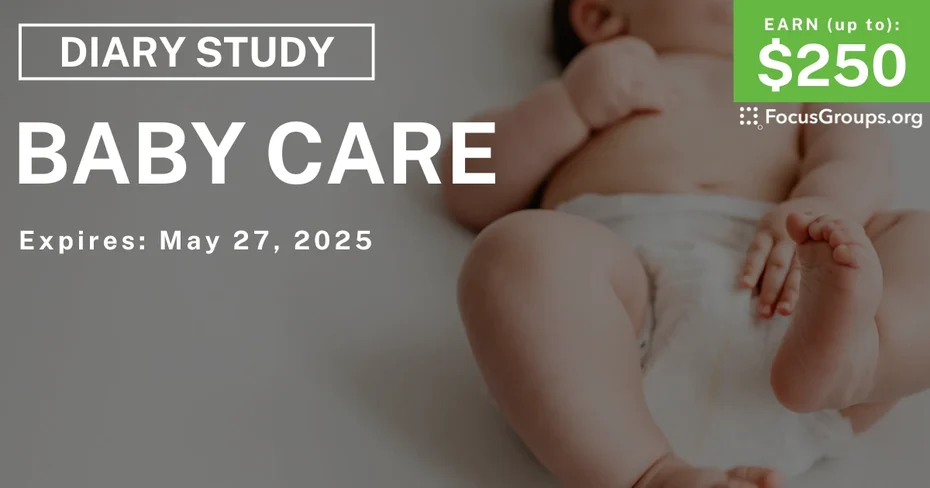 Research Study for Moms on Baby Care