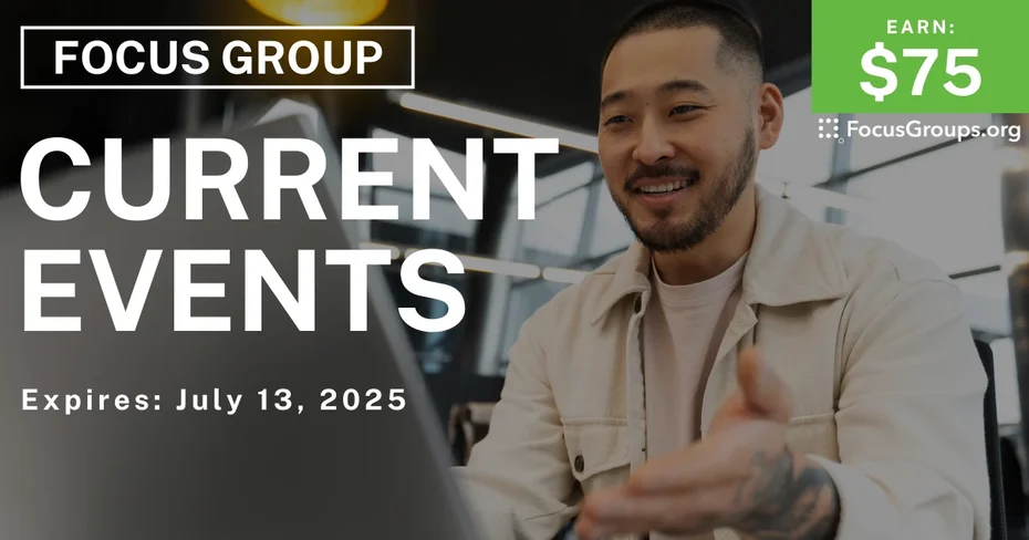 Focus Group on Current Events