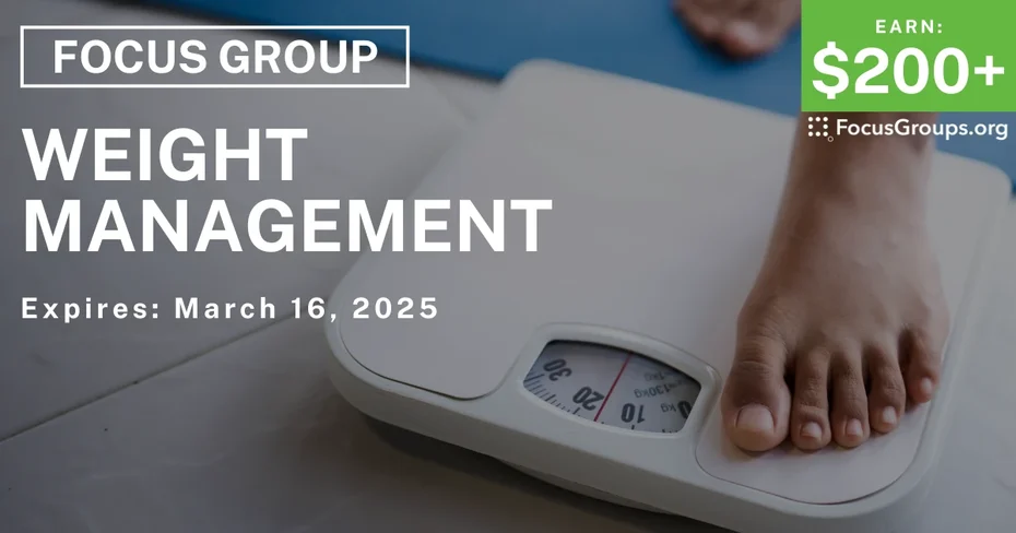 Focus Group on Weight Management