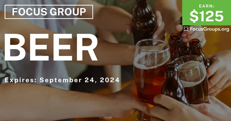 Focus Group in Cincinnati & Columbus on Beer