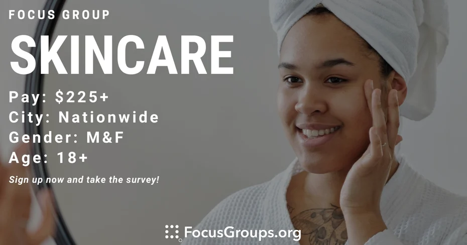 Focus Group on Skincare