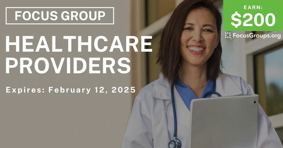 Focus Group in Columbus on Healthcare Providers