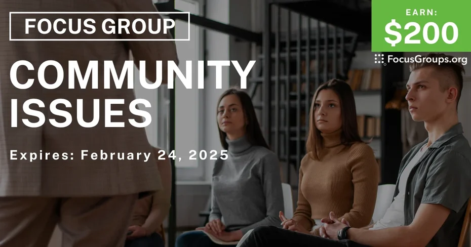 Focus Group in Dallas on Community Issues