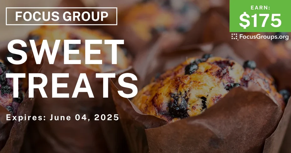 Focus Group in Chicago on Sweet Treats