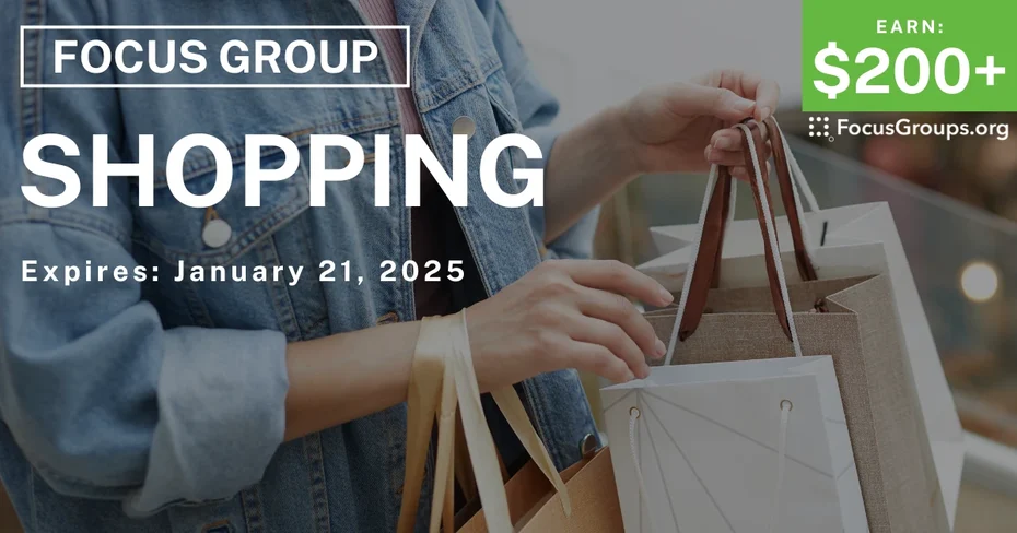 Focus Group on Shopping