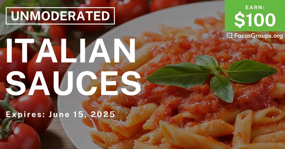Research Study on Italian Sauces
