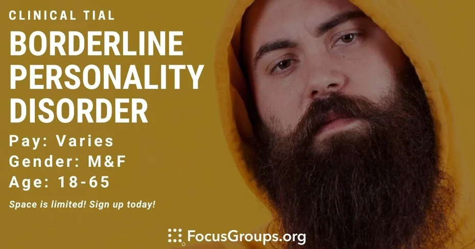 Clinical Trial on Borderline Personality Disorder