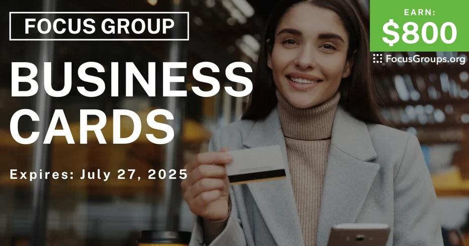 Focus Group on Business Cards