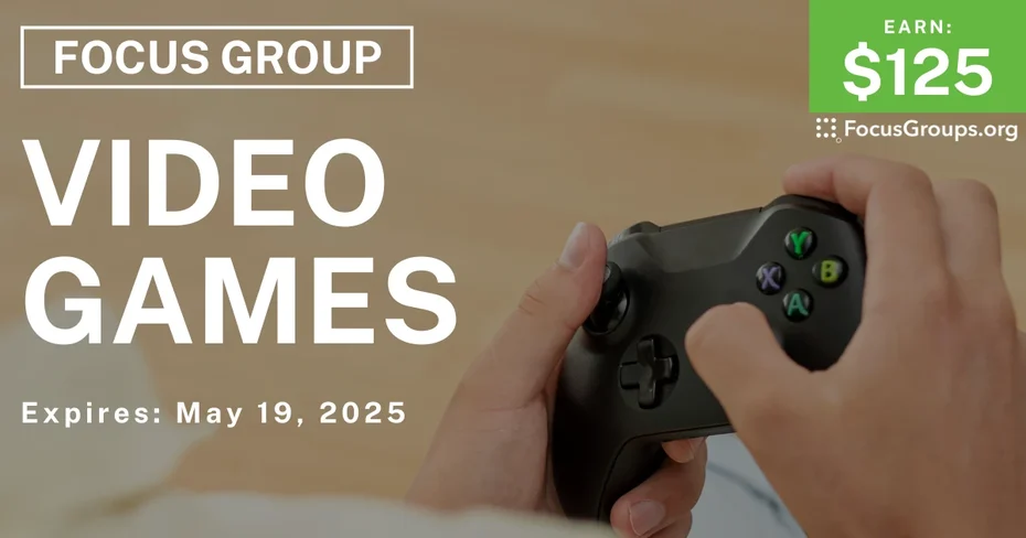 Focus Group in Dallas on Video Games