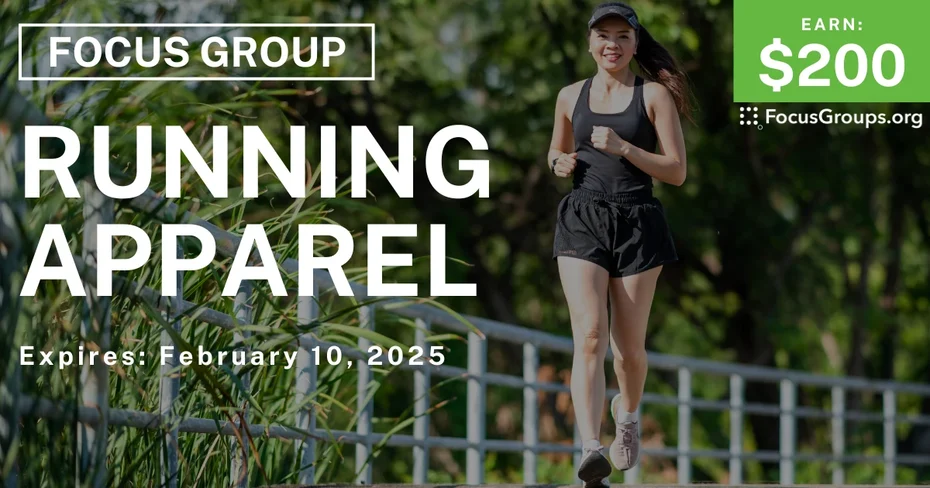 Focus Group in Boston on Running Apparel