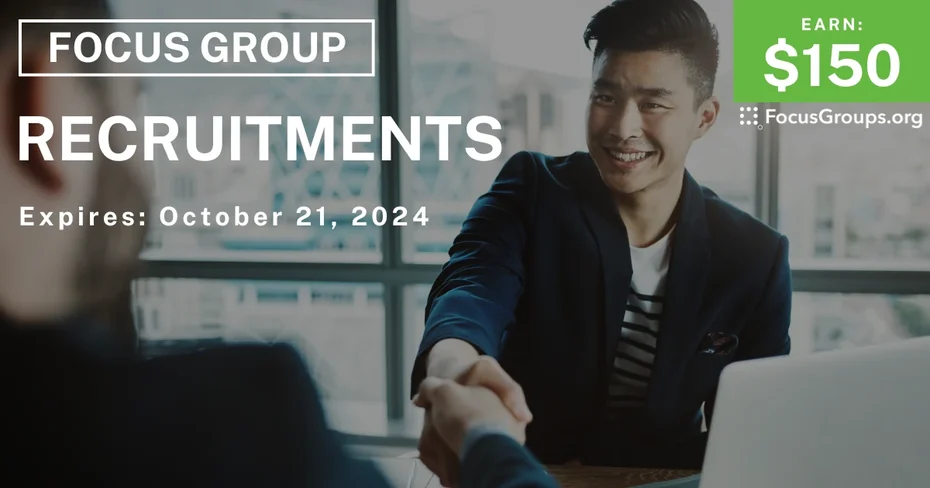 Focus Group on Recruitments