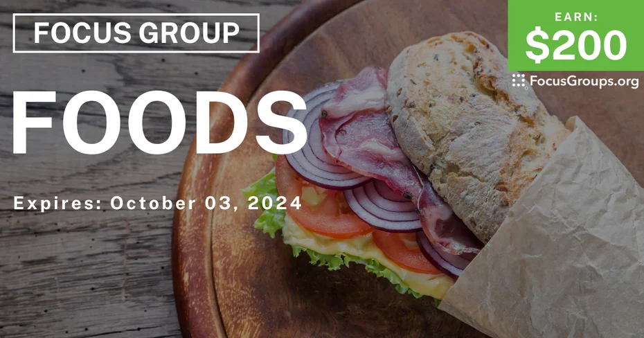 Focus Group in Chicago on Foods