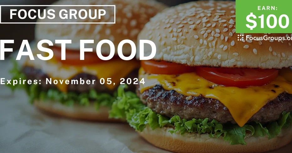 Focus Group on Fast Food