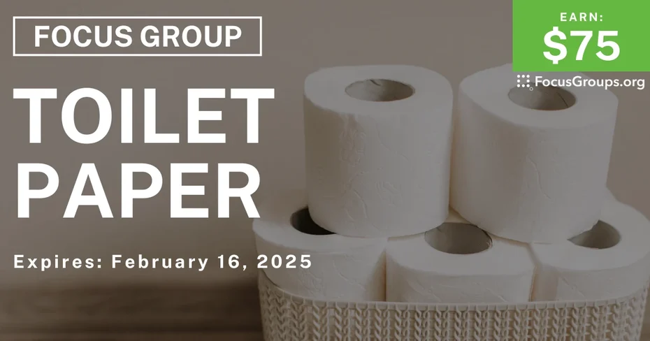 Focus Group in Cincinnati on Toilet Paper