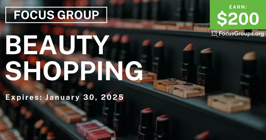 Focus Group in Columbus & Atlanta on Beauty Shopping