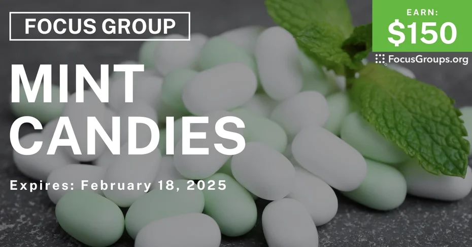 Focus Group for Women in Charlotte on Mint Candies