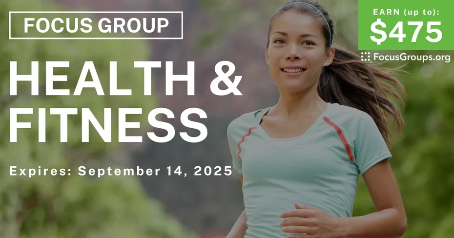 Focus Group in Austin on Health & Fitness - up to $475