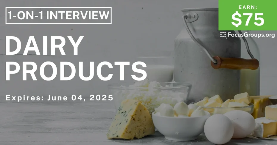 Research Study on Dairy Products