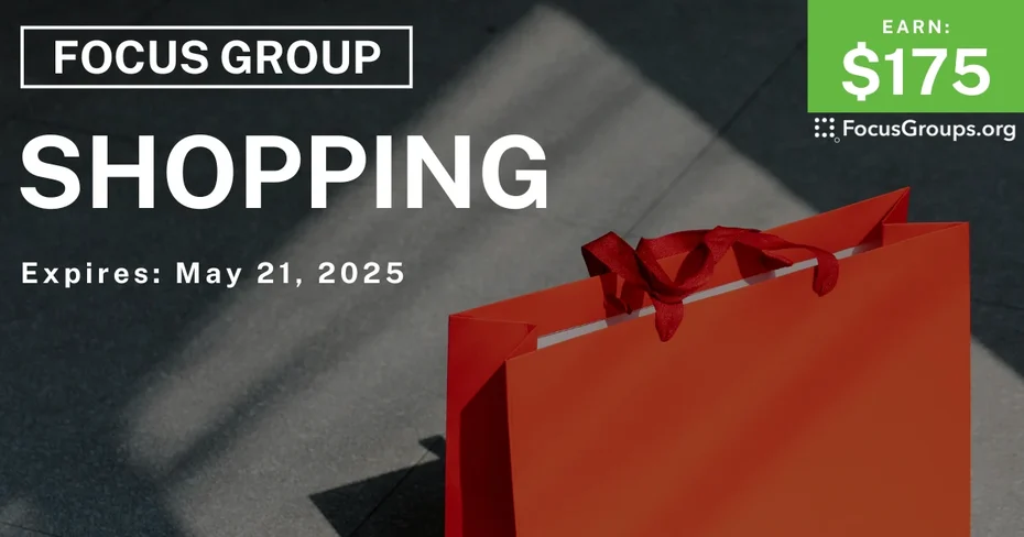 Focus Group in Boston on Shopping