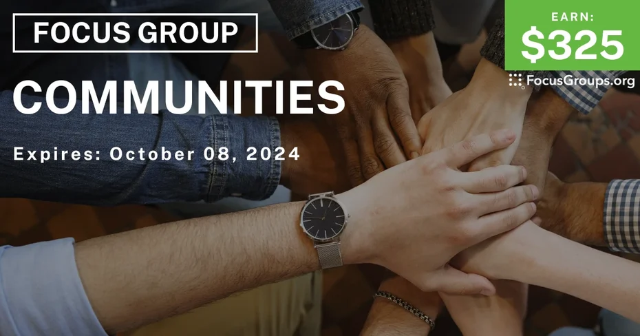 Focus Group in Seattle on Communities