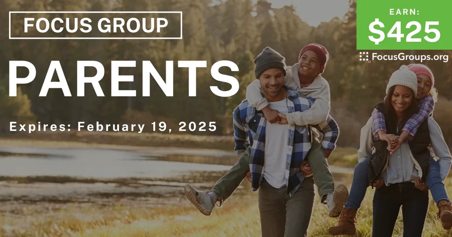 Focus Group for Parents