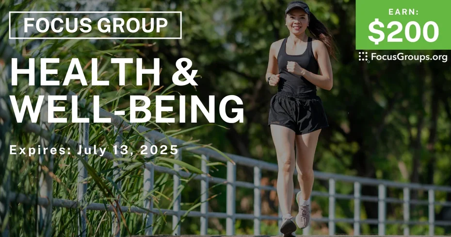 Focus Group on Health & Well-Being