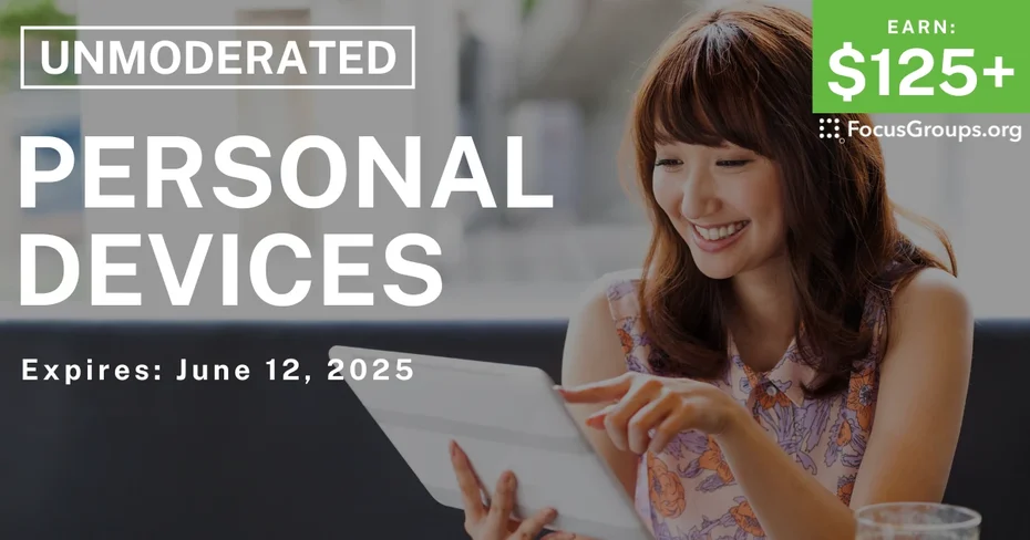 Research Study on Personal Devices