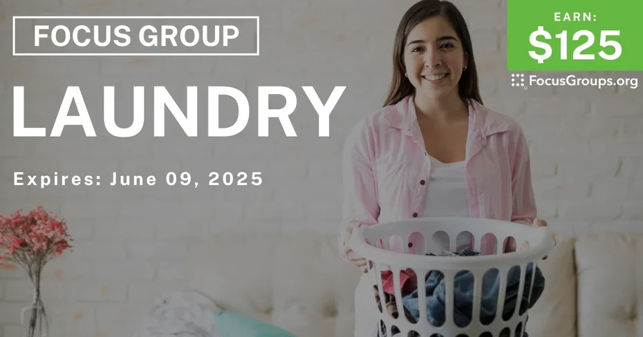 Focus Group in Cincinnati on Laundry