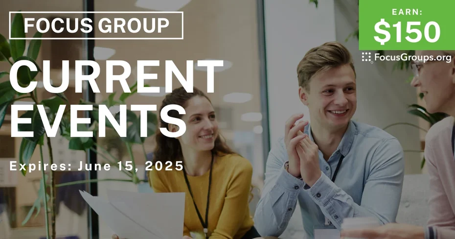Focus Group in Orlando on Current Events