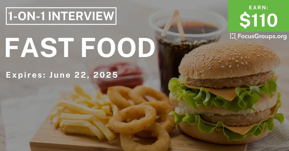 Research Study on Fast Food