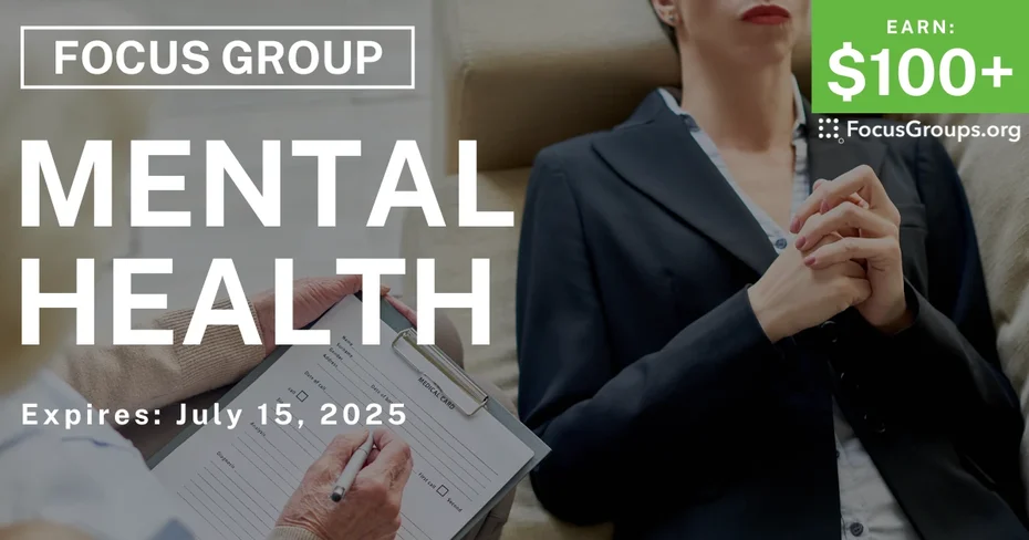 Focus Group for Women on Mental Health