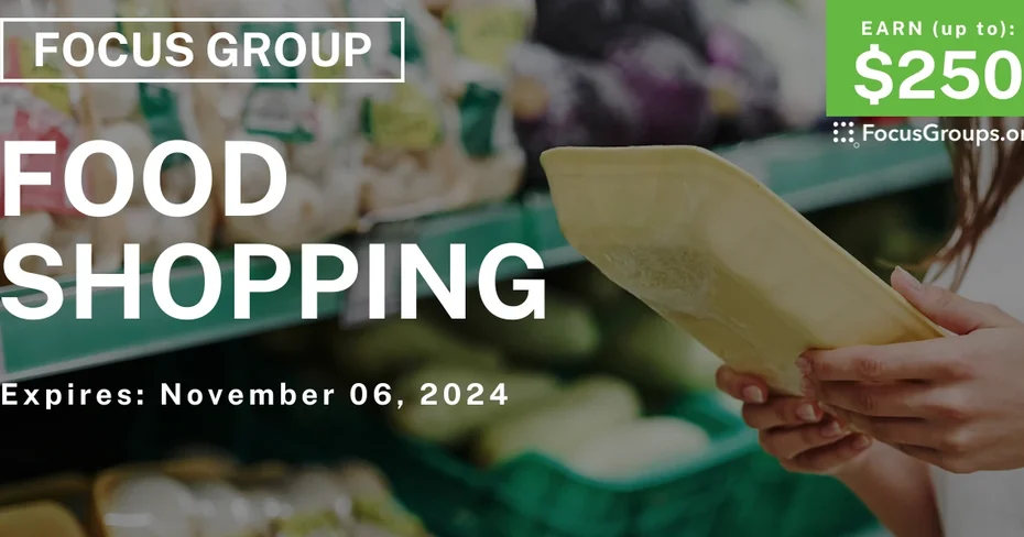 Focus Group in Atlanta & Orlando on Food Shopping