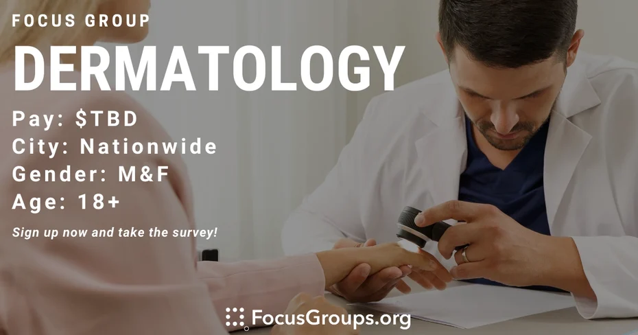 Focus Group for Healthcare Professionals on Dermatology