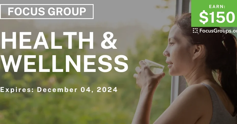 Focus Group on Health & Wellness